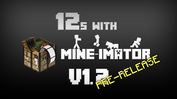 Twelve second with Mine-Imator 1.2 Pre-release