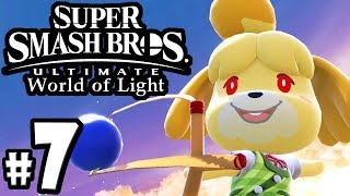 Super Smash Bros Ultimate - World of Light PART 7 - Isabelle Unlock - Switch Gameplay Walkthrough