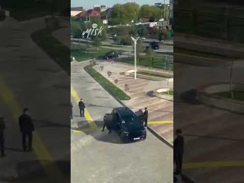 موكب وزير الخارجية ألسوري أسعد الشيباني في العاصمة التركية انقرة