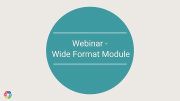 Wide Format Module - Webinar | OnPrintShop