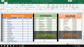 😱como hacer un INVENTARIO y llevar un CONTROL de ENTRADAS Y SALIDAs |contabilidad emprendedores #2