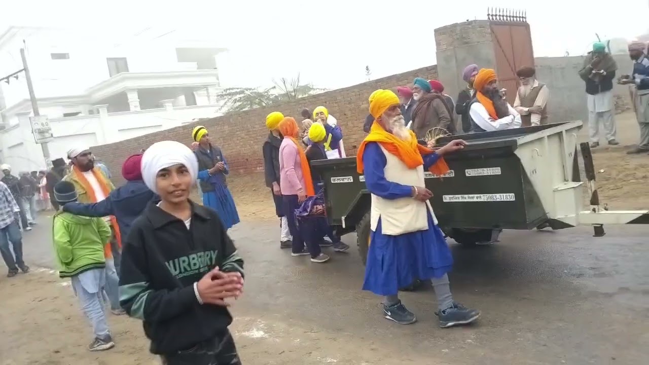Bargari Nagar kirtan waheguru ji 🙏
