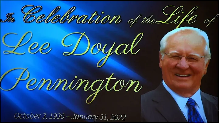 Lee Pennington Celebration of Life - February 18, 2022 - Second Baptist Lubbock