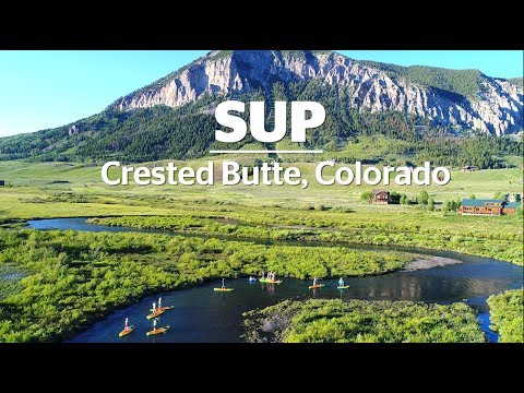 sup on the slate river crested butte colorado youtube
