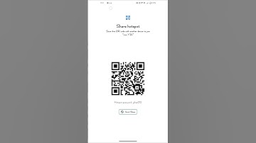 How to share hotspot QR code || #shortvideos #youtubeshorts #hotspot #tech #cinlartech
