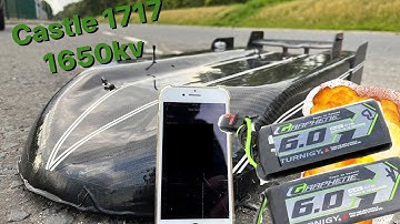 Arrma limitless v2 with carbon body & Castle 1717 1650kv & xlx2 with 6k panther batteries