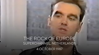 The Smiths - Morrissey Interview At Superchannel, Netherlands - 4 October 1987