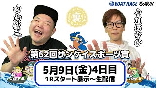 ボートレース多摩川【公式】の配信のサムネイル画像