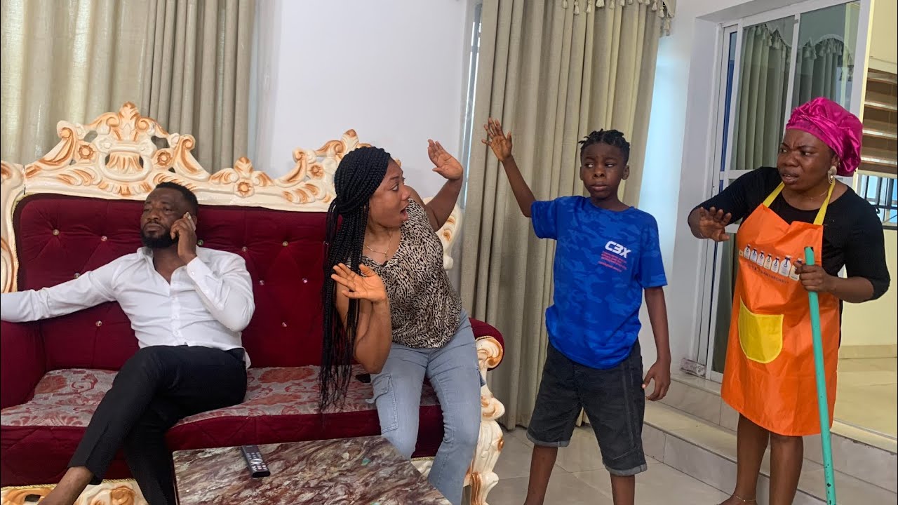 LITTLE BOY SAVE HER MOTHER FROM HER EVIL MADAM THE UNEXPECTED HAPPENED 