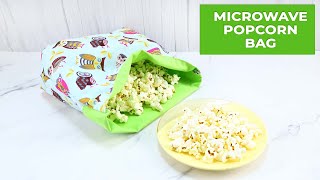 How to make a Reusable Microwave Popcorn Bag