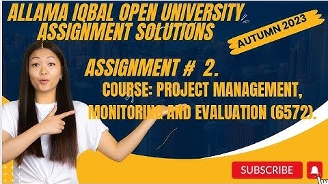 code 6572|AIOU SOLVED ASSIGNMENT#2|Aiou|Autumn 2023|Project management, monitoring |MA,PGD|#2023