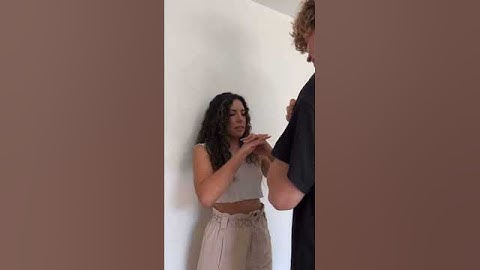 Pinning My Fiancé Up Against The Wall To See Her Reaction | Andrea & Lewis #Shorts