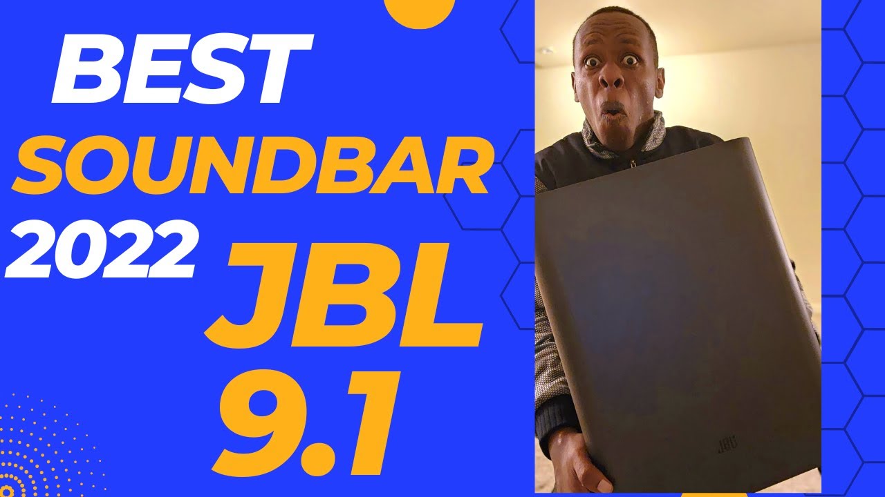 Unboxing JBL bar 9.1 channel soundbar system with surround speakers and
