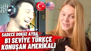 Sadece 9 Ayda B1 Seviye Türkçe Konuşan Amerikalı Hocam