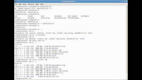 Linux Creating Files, Folders, and other useful utilities