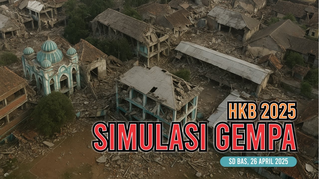 HKB MANDIRI 2025 - SIMULASI GEMPA BUMI DI INSTANSI SD BINA ANAK SHOLEH TUBAN