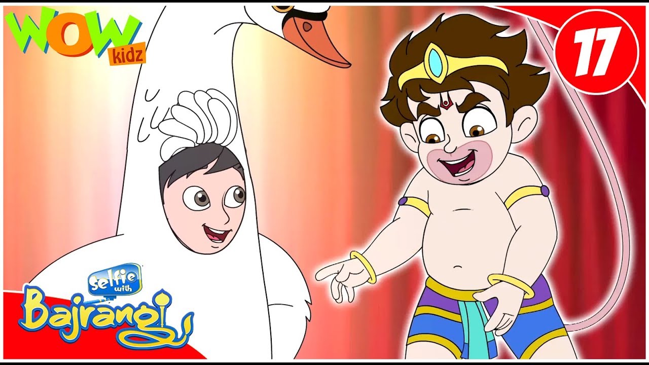 Selfie With Bajrangi | Hindi Cartoon for Kids | S2 Ep 17 | School Play | Wow Kidz