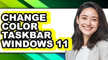 How to Change Color Taskbar Windows 11 (full Guide)