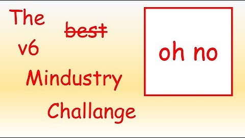 The Mindustry v6 challange map