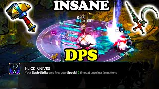 This NEW Daedalus Hammer DESTROYS Chronos
IM BACK BABY! Thanks for all the support guys means the world! :)
Core Build:
(Poseidon) Wave Flourish
(Daedalus) Flick Knives, Spiral Knives
Socials:
Twitter: https://twitter.com/Wetwasabi1
Twitch: https://www.twitch.tv/wetwasabi
Discord: https://discord.gg/ygFPSbZP
0:00 - Intro
5:40 - Hecate
7:50 - Oceanus
12:50 - Scylla and the Sirens
16:07 - Fields of Mourning
19:15 - Infernal Cerberus
20:57 - Tartarus
22:50 - Chronos
26:17 - Arcana Build
26:24 - :)
The first-ever sequel from Supergiant Games builds on the best aspects of the original god-like rogue-like dungeon crawler in an all-new, action-packed, endlessly replayable experience rooted in the Underworld of Greek myth and its deep connections to the dawn of witchcraft.
BATTLE BEYOND THE UNDERWORLD
As the immortal Princess of the Underworld, youll explore a bigger, deeper mythic world, vanquishing the forces of the Titan of Time with the full might of Olympus behind you, in a sweeping story that continually unfolds through your every setback and accomplishment.
MASTER WITCHCRAFT AND DARK SORCERY
Infuse your legendary weapons of Night with ancient magick, so that none may stand in your way. Become stronger still with powerful Boons from more than a dozen Olympian gods, from Apollo to Zeus. There are nearly limitless ways to build your abilities.
MINGLE WITH (MORE) GODS, GHOSTS, AND MONSTERS
Meet a cast of dozens of fully-voiced, larger-than-life characters, including plenty of new faces and some old friends. Grow closer to them through a variety of new interactions, and experience countless unique story events based on how your journey unfolds.
EVERY RUN IS ITS OWN ADVENTURE
New locations, challenges, upgrade systems, and surprises await as you delve into the ever-shifting Underworld again and again. Reveal the mysteries of the Arcana Altar, tame witchy familiars, and gather reagents using Tools of the Unseen to get closer to your goal.
THE PERKS OF IMMORTALITY
Thanks to a variety of permanent upgrades and the return of God Mode, you dont have to be a god yourself to experience what Hades II has to offer. But if you happen to be one, you can brave escalating challenges for greater rewards, and prove just how divine you really are.
SIGNATURE SUPERGIANT STYLE
Rich, atmospheric presentation and storytelling fused with responsive action is the hallmark of Supergiants titles. Vivid new hand-painted environments, even smoother real-time 3D characters, and an electrifying original score make this mythic world burst with life.
BUILT FOR EARLY ACCESS
The original Hades was designed for Early Access from the ground up, and the same is true of Hades II. Player feedback will help shape a number of Major Updates that introduce new features, characters, environments, and more as the game gets closer to completion. This NEW Daedalus Hammer DESTROYS Chronos