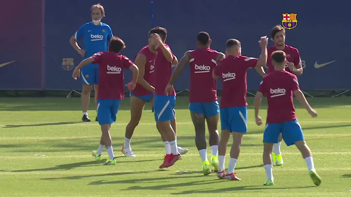Aguero, Griezmann and Barcelona teammates train after Messi bombshell | La Liga 西甲 巴薩 梅西離隊 阿圭羅 格列茲曼 - 天天要聞