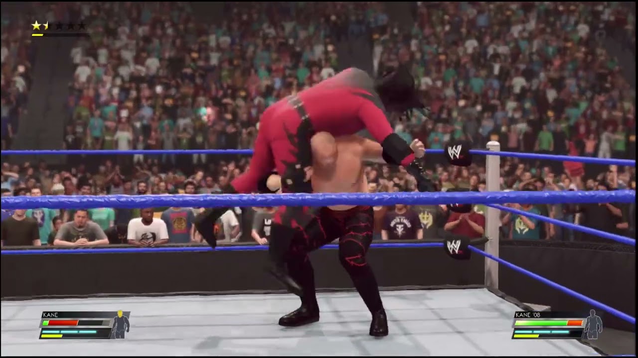 Masked Kane vs. Kane, One on One Match, Kane attacked by the Undertaker