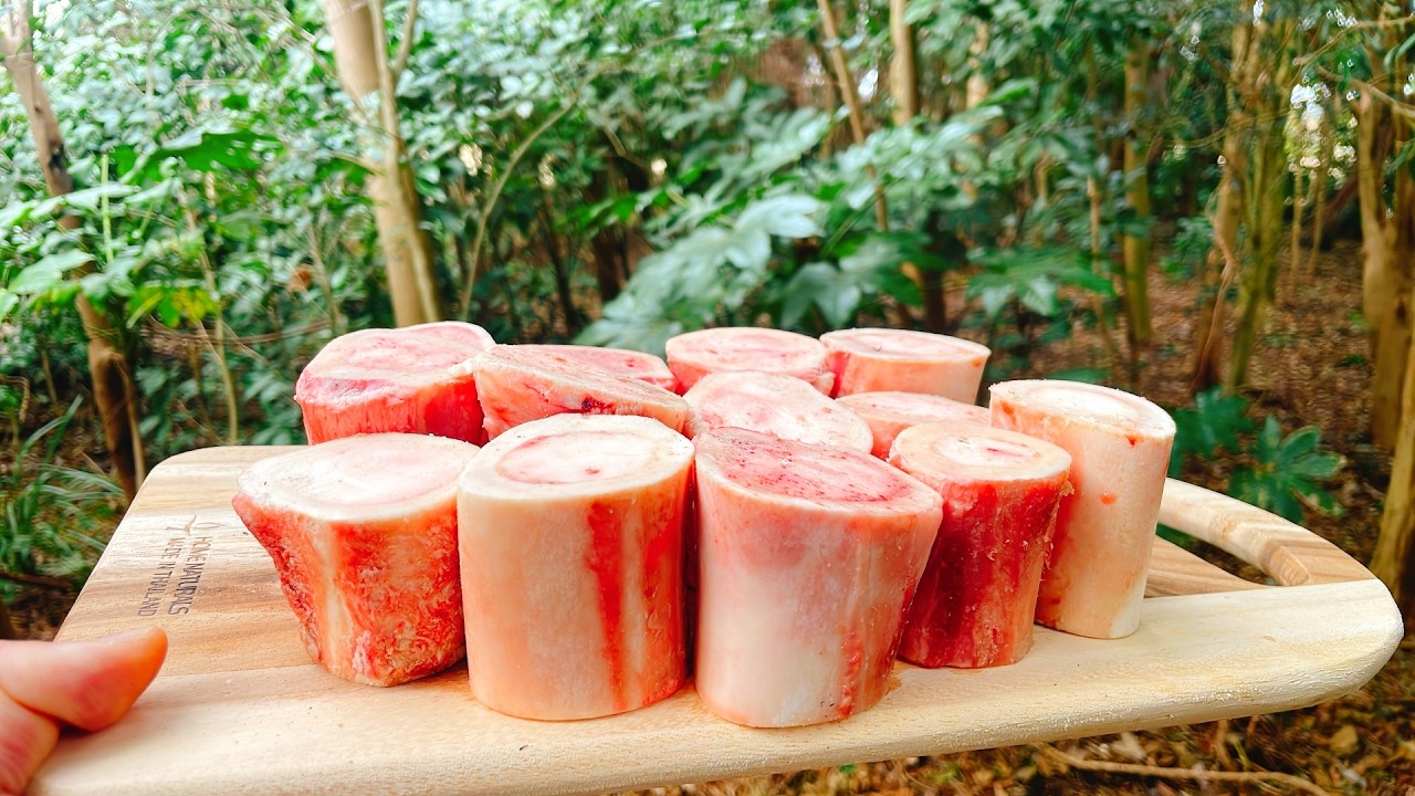 牛を骨まで愛して骨髄チューチューする動画【ひみつ基地開拓記Vol.19】