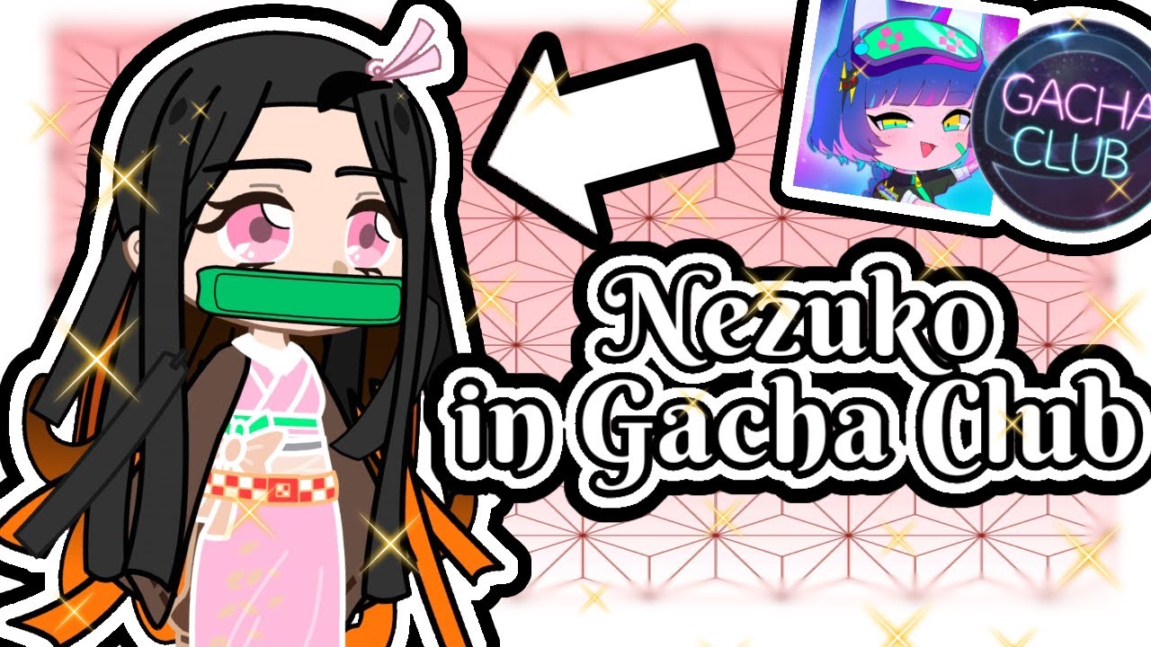 How to make Nezuko's hair in Gacha Club!!! ✨💕 