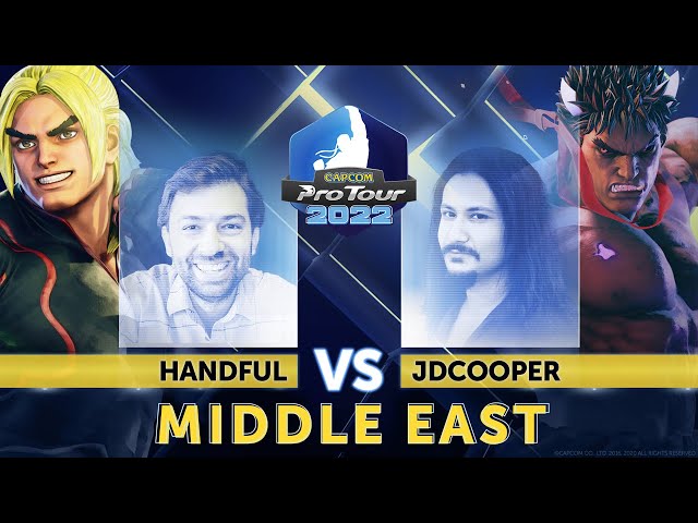 Handful (Ken) vs. JDCooper (Kage) - Top 16 - Capcom Pro Tour 2022 Middle East