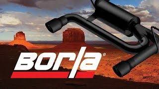 Borla Exhaust for 2018-2023 Jeep Wrangler JL / JLU 3.6L [Exhaust System Sounds]