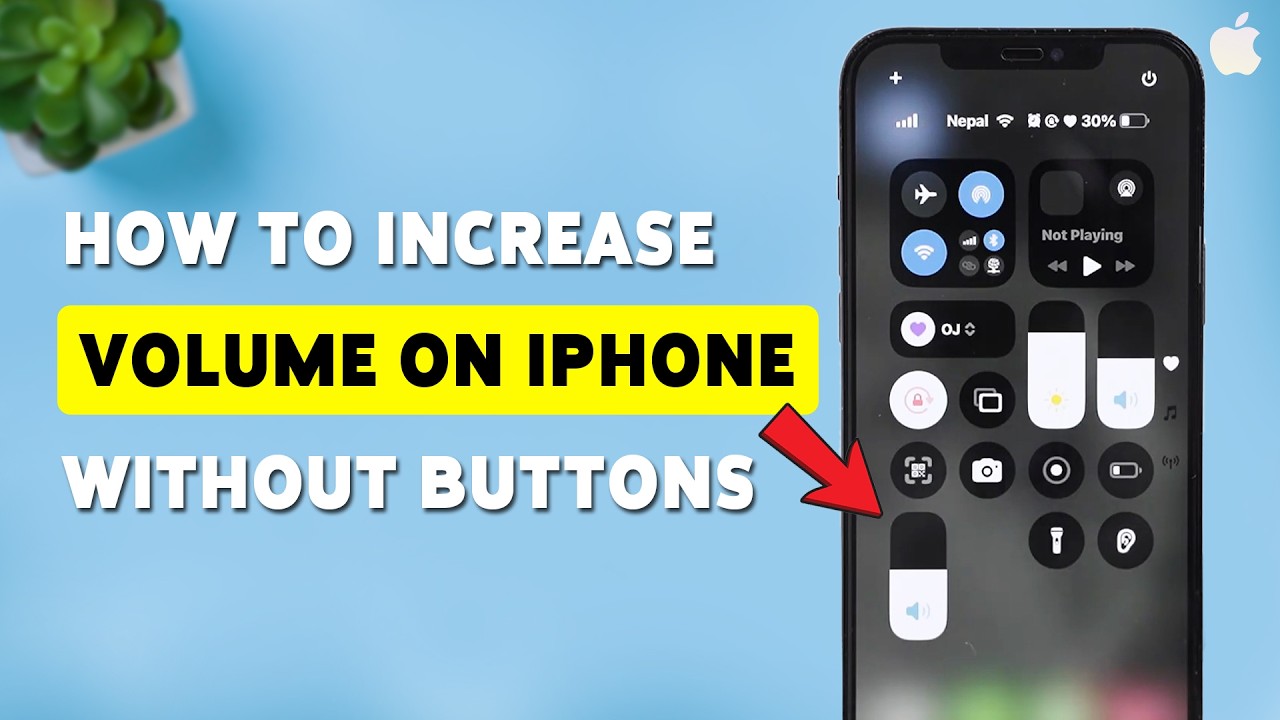 How To Increase Volume On iPhone Without Buttons | Volume Button Not ...