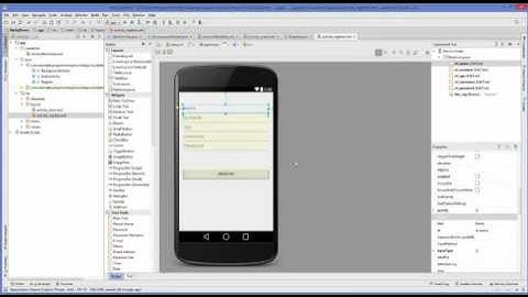 Android MySQL Database Tutorial 4 Insert Data in Mysql Database using Registration Form