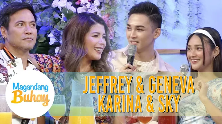 Karina, Sky, Geneva and Jeffrey reveal each other ...