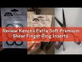 Review Kenchii Extra Soft Premium Shear Finger Ring Inserts - Thick, Quality Comfort. Elevate Your G