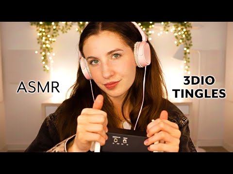 ASMR Helping You Relax Deeply With 3Dio Binaural Sounds for Sleep, Stress Relief, Calm & Tingles
