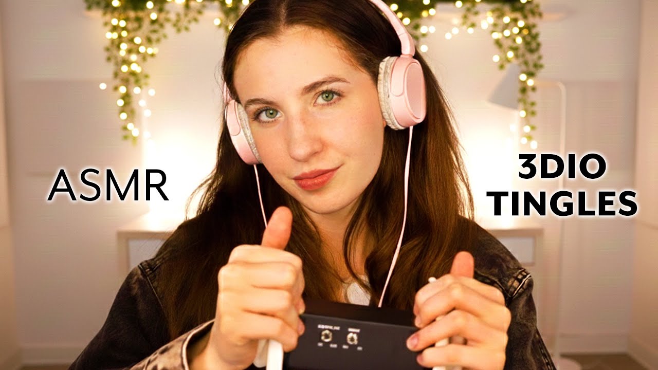 ASMR Helping You Relax Deeply With 3Dio Binaural Sounds for Sleep, Stress Relief, Calm & Tingles