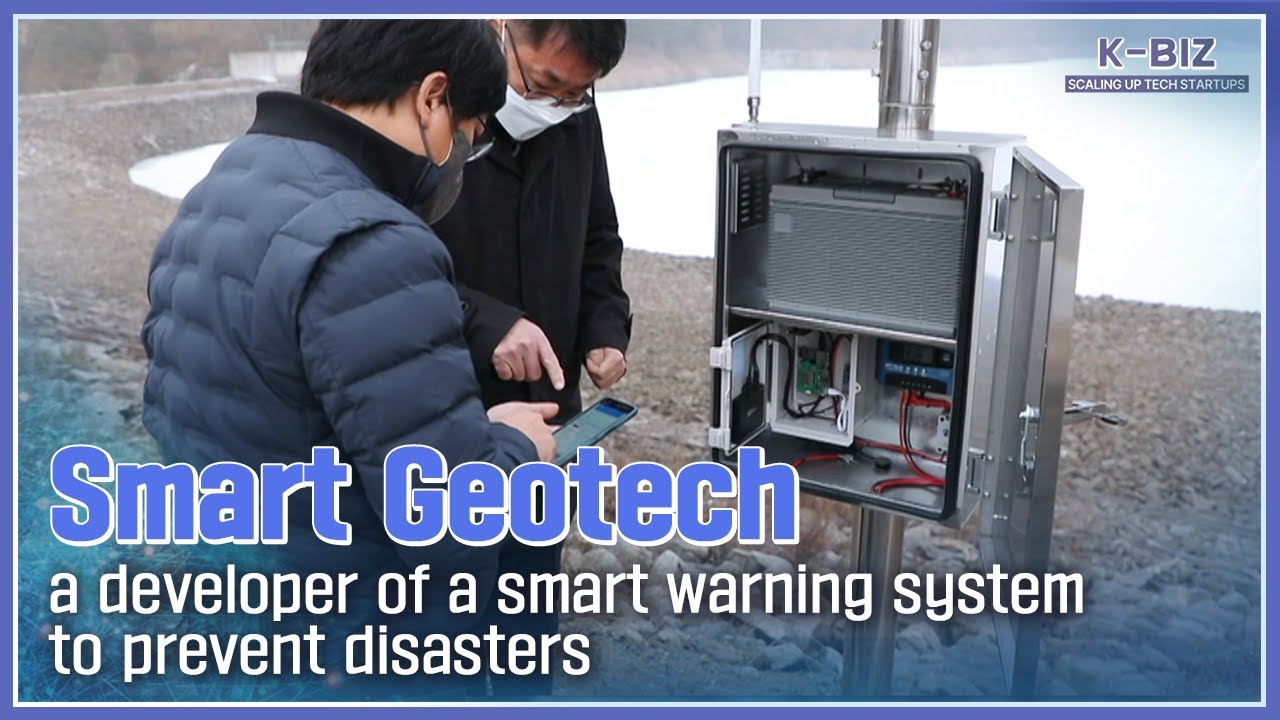 [K-BIZ] ‘Smart Geotech’, a developer of a smart warning system to ...