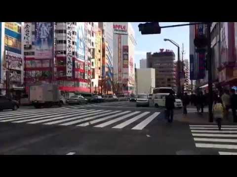 Timelapse Tokyo Japan - Akihabara crossing 秋叶原