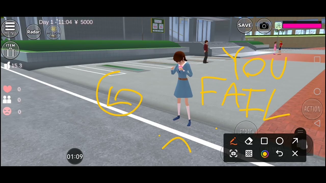 Sakura school simulator quiz @whozt 