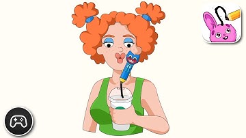 DOP 4: Draw One Part - Gameplay Walkthrough Part 3 - Drawing Games Levels 55-77 (iOS, Android)