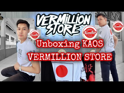 Unboxing Kaos VERMILLION STORE Pemalang. Dapat Diskon akhir tahun 2020