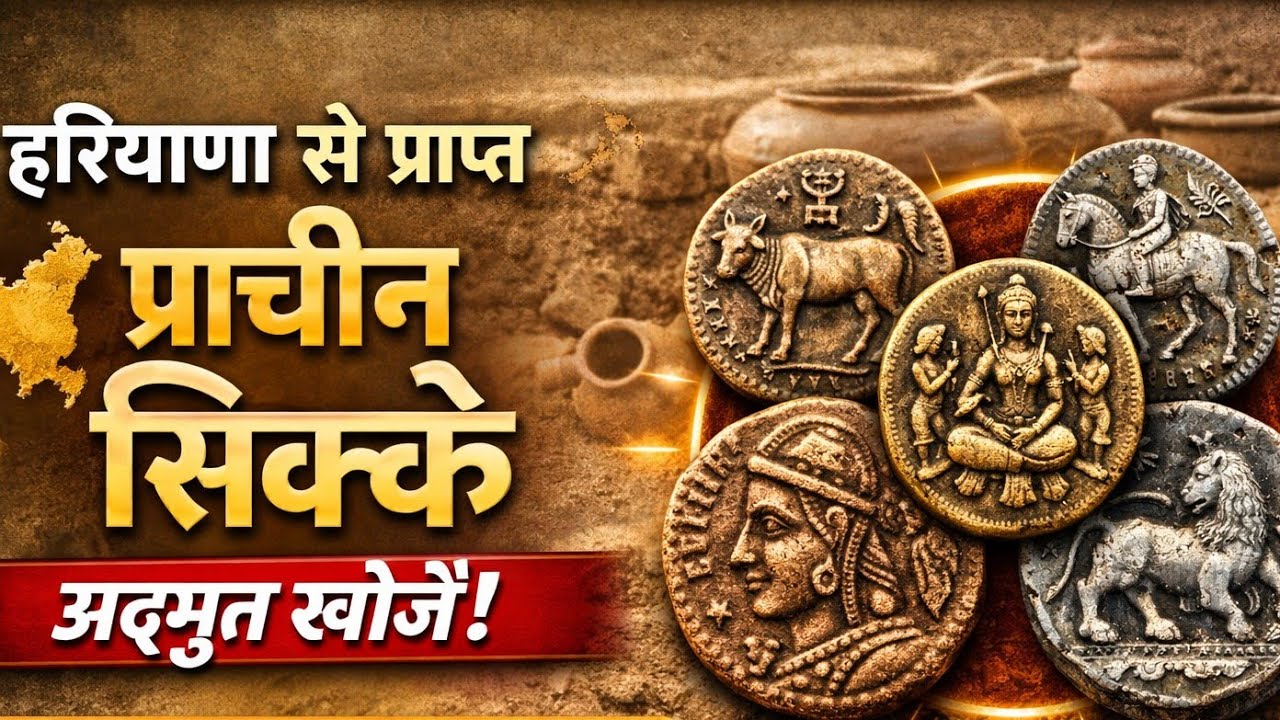 हरियाणा से प्राप्त प्राचीन सिक्के | Haryana Ancient Coins | HSSC CET GK | History Haryana #gk #gs 