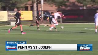 HIGHLIGHTS: Penn boys soccer defeats South Bend Saint Joseph