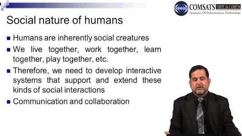 Communication and Collaboration models in HCI Lecture 21 in Urdu | Hindi