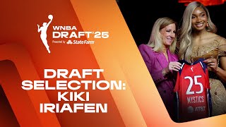 Taylor Rooks Interviews 2025 No.4 Draft Pick Kiki Iriafen