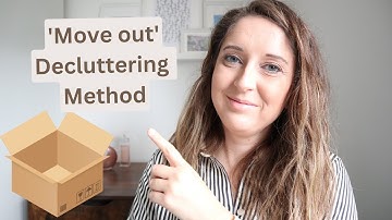 MOVE OUT declutter method | Declutter your life | Minimalist Living #minimalist #moveout #clutter