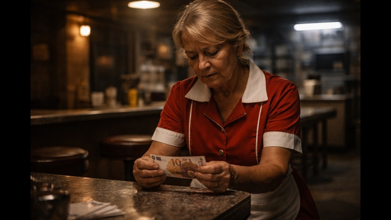 Sie gab ihr letztes Geld – zehn Euro – für einen fremden Mann, der nicht zahlen konnte. Helga Schmidt, 62, Kellnerin seit dreißig Jahren, hatte an diesem Abend ihre letzte Schicht. Das Restaurant...