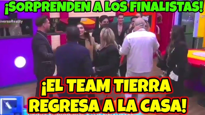 EL CUARTO TIERRA REGRESA A LA CASA Y SORPRENDE A LOS FINALISTAS! LA CASA DE LOS FAMOSOS MÉXICO - YouTube