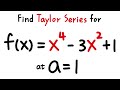 Q274, Taylor Series for a polynomial centered at 1