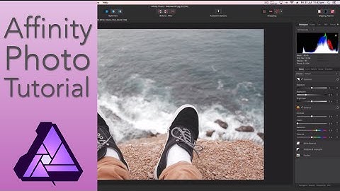 Affinity Photo Develop & Export Persona Tutorial